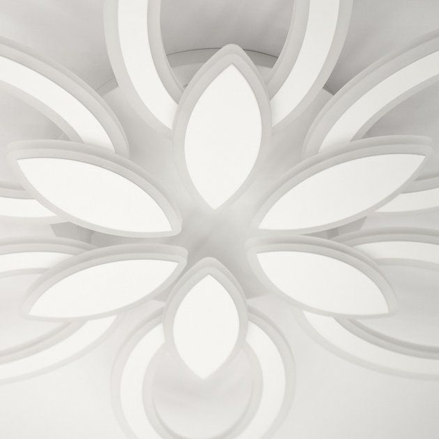 Светильник светодиодный с пультом ДУ LUMINARIA AURORA DOUBLE 120W 6F APP-620x80-WHITE-220-IP20, Белый4, Белый