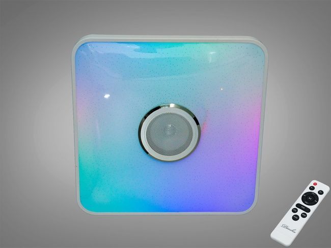 Люстра стельова смарт Diasha біла 70 Вт RGB BT, TUYA додаток