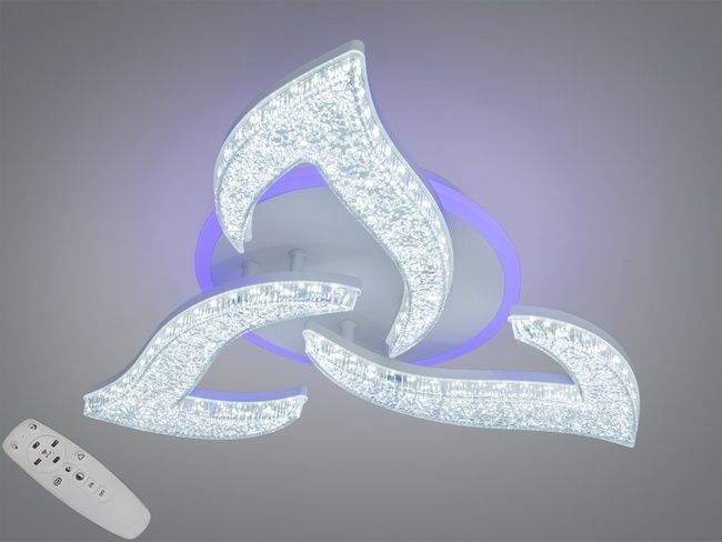 Стельова LED люстра біла 70 Вт