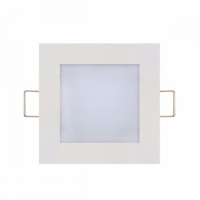 Світильник світлодіодний врізний Slim/Sq-6 6W 4200К, Білий, Білий