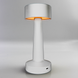 Настольная лампа сенсорная светодиодная ESLLSE DOWN LIGHT с аккумулятором 1200 mA Белая, Білий