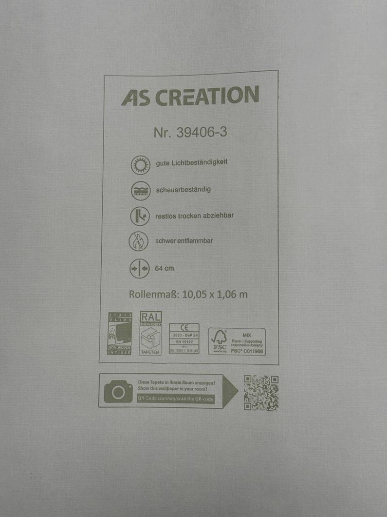 Обои виниловые на флизелиновой основе коричневые AS Creation Royal Botanic 1,06 х 10,05м (39406-3)