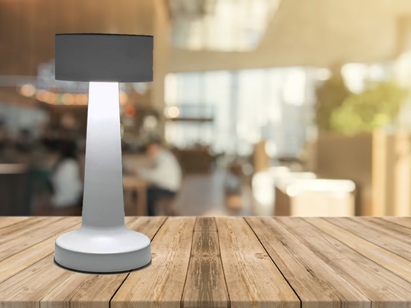 Настольная лампа сенсорная светодиодная ESLLSE DOWN LIGHT с аккумулятором 1200 mA Белая, Білий