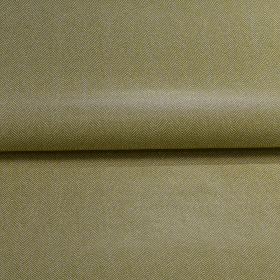 Обои влагостойкие на бумажной основе Шарм Либерика зелёный 0,53 х 10,05м (164-03)