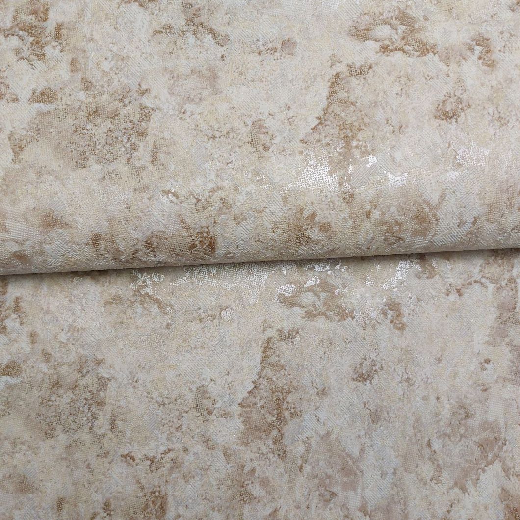 Шпалери вінілові на паперовій основі бежеві Слов'янські шпалери Зевс Comfort B54.4 0,53 х 10,05м (5402-02)