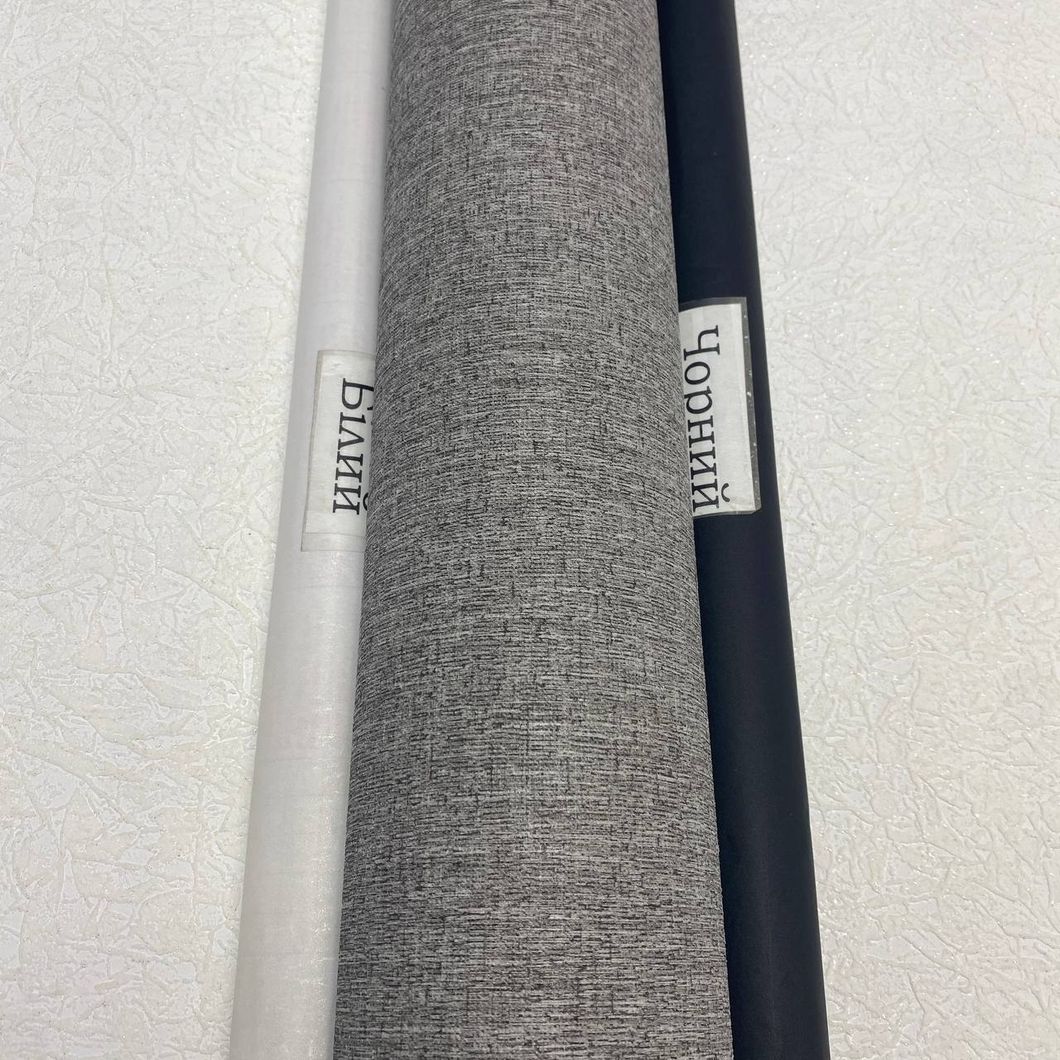 Обои виниловые на флизелиновой основе темно-серые Остин СШТ 1,06 х 10,05 (5-1557)