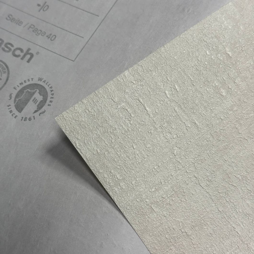 Шпалери вінілові на флізеліновій основі Rasch Unitex світло бежеві 1,06 х 10,05м (990317)