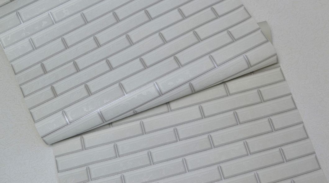 Шпалери вінілові на паперовій основі супер мийка Слов'янські шпалери Expromt В49,4 Лего білий 0,53 х 10,05м (5753-06),