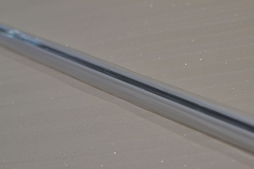 У-шина для тюли металлическая + фурнитура белый 2,0м (103589), Белый, Белый