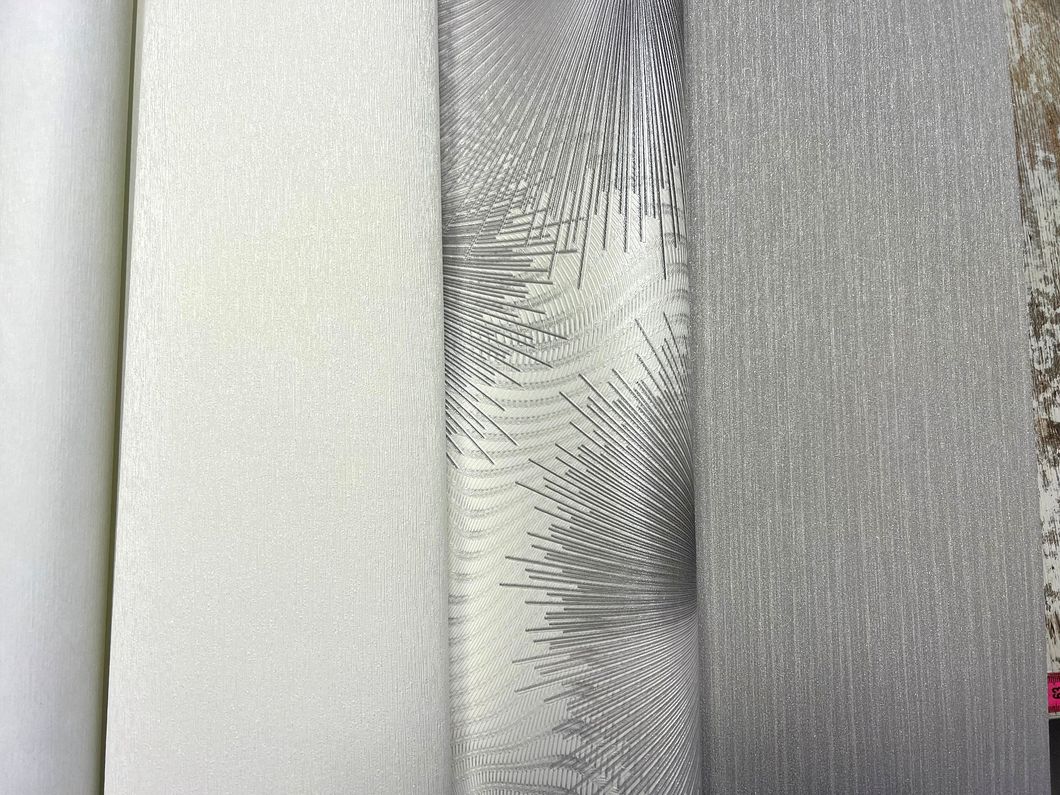 Шпалери вінілові на флізеліновій основі Erismann Elle Decoration сірий 1,06 х 10,05м (12113-31)