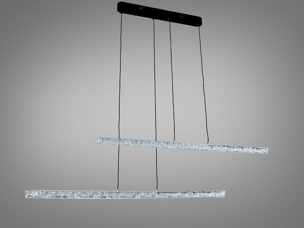 Подвесная LED люстра Diasha черная 58 Вт 10 м&sup2;