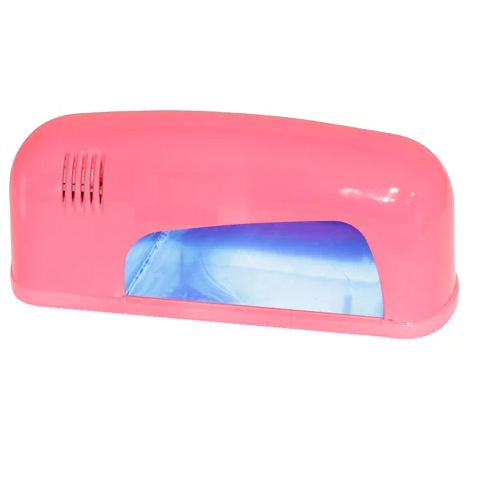 УФ лампа для сушіння нігтів SM-906, 9 Вт, Рожевий, Рожевий