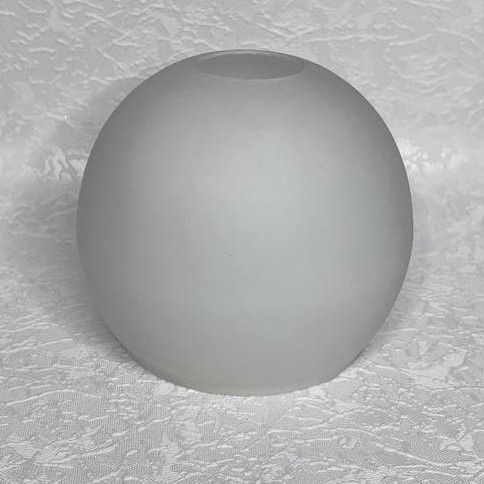 Плафон люстри, діаметр верхнього отвору 4.2 см малий, висота 10,2 см, Білий, Білий