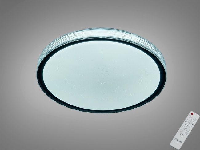 Люстра стельова Diasha Смарт біла RGB 70 Вт 12 м2, I-LINK додаток