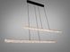 Подвесная LED люстра Diasha черная 58 Вт 10 м&sup2;