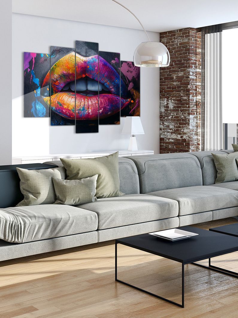 Модульная картина в гостиную / спальню для интерьера 80x125 см MK50352