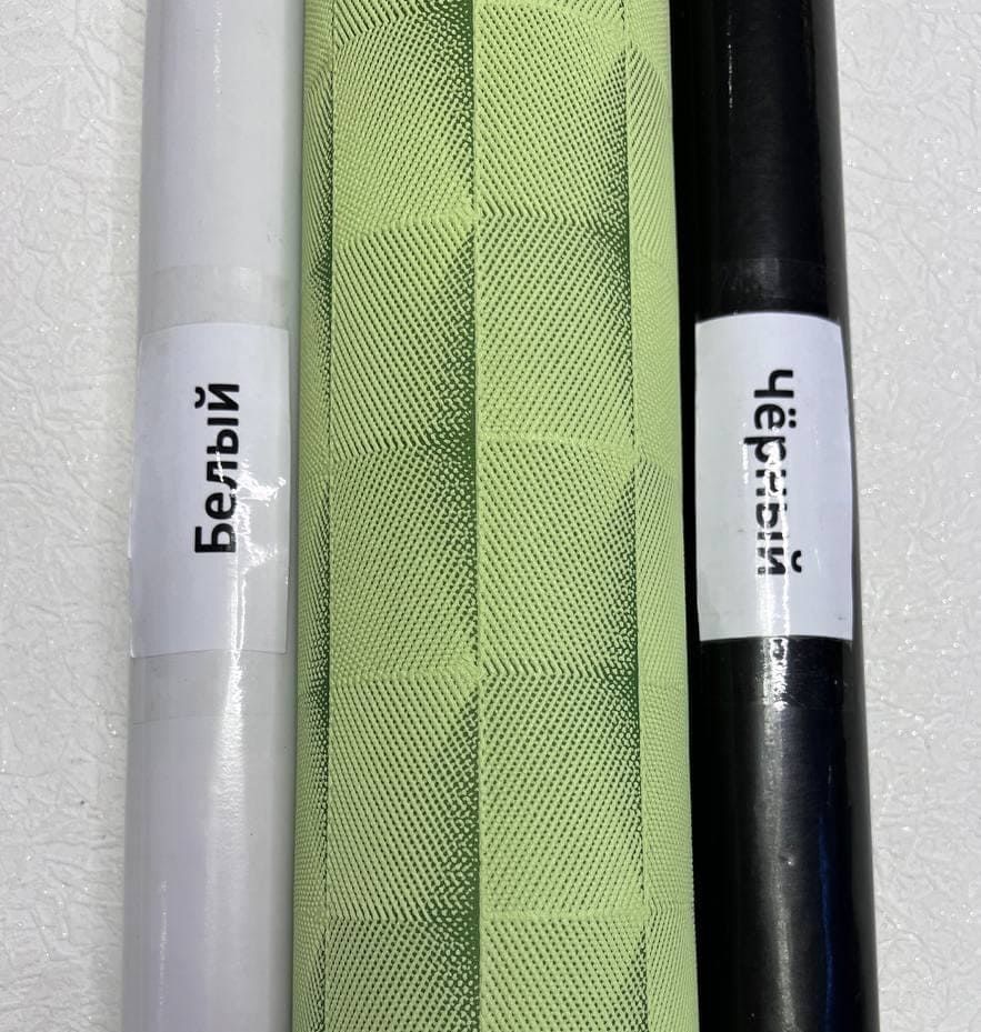 Шпалери вінілові на флізеліновій основі Слов'янські шпалери VIP Class B97 Одер зелені 1,06 х 10,05м (2092-04),