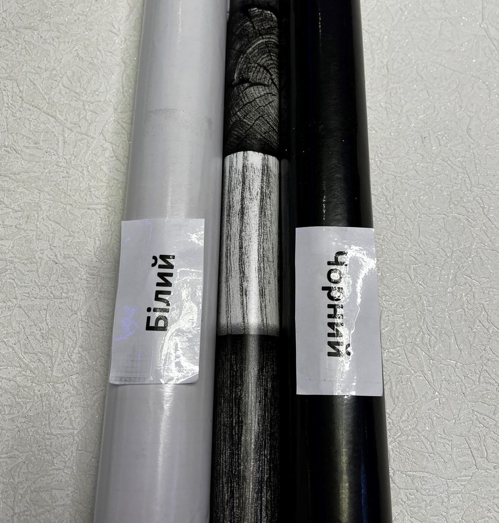Обои влагостойкие на бумажной основе Континент Дамиано черный 0,53 х 10,05м (2216)