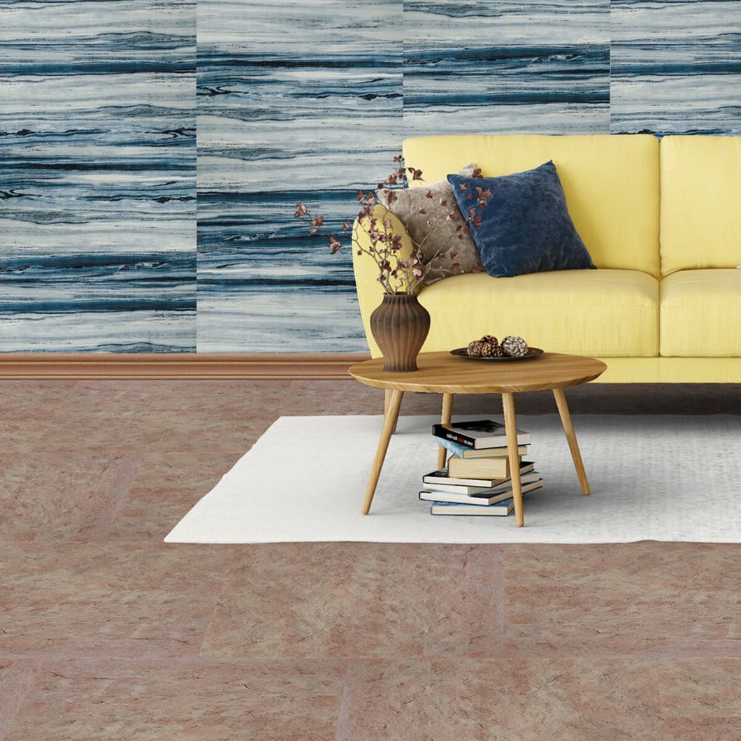 Самоклеюча LVT плитка 457*457*1.5mm (D) SW-00002457, Коричневий, Коричневий