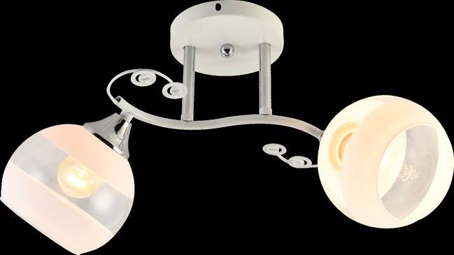 Декоративная люстра INTEREES IS XA1458B/2 WH+CR, Белый4