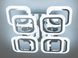 Светодиодная люстра 70W