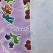 Клейонка на стіл ПВХ на нетканій основі Квіти букет бузковий 1,4 х 1м (100-230), Фіолетовий, Бузковий
