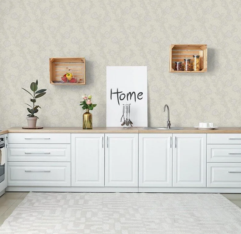 Шпалери вінілові на флізеліновій основі AdaWall Signature сірий 1,06 х 10,05м (1010-5)