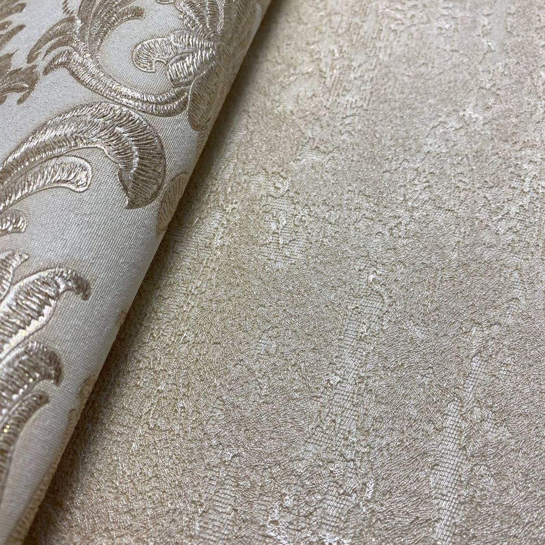 Обои виниловые на флизелиновой основе бежевый AdaWall Signature 1,06 х 10,05м (1003-2)