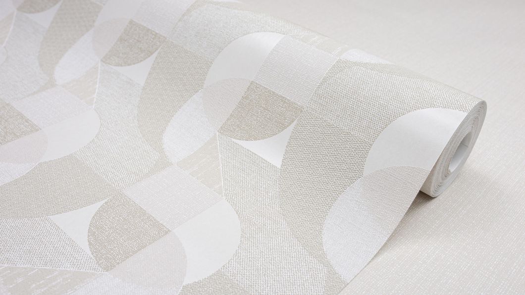 Обои виниловые на флизелиновой основе SINTRA Tweed 533611 (1,06х10,05м), Бежевый