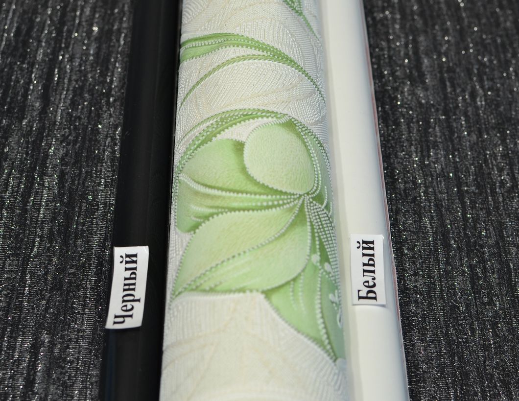 Обои акриловые на бумажной основе Слобожанские обои зелёный 0,53 х 10,05м (395-23),