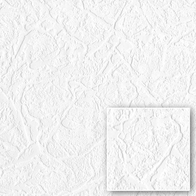 Обои виниловые на флизелиновой основе SINTRA Paint by (под покраску) белые 1,06х25,00м (678008), Белый4, Белый, +