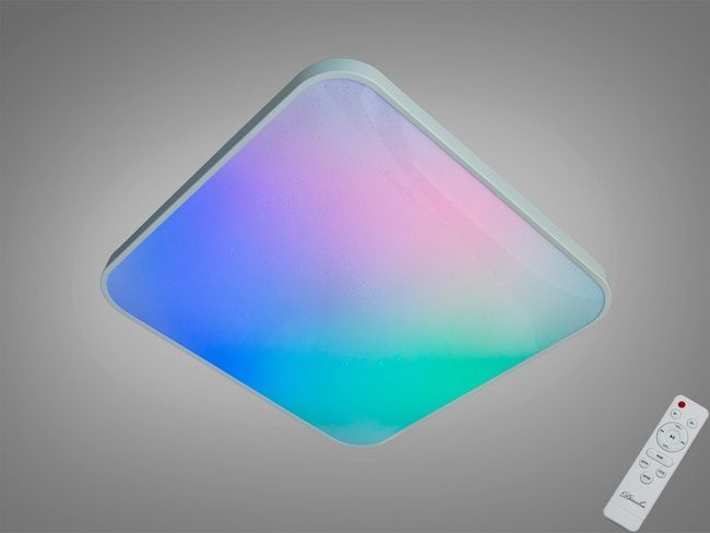 Смарт люстра LED біла RGB 80 Вт до 15 м&sup2;, I-LINK додаток