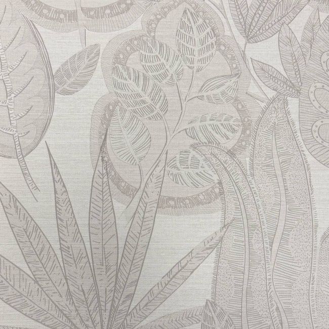 Обои виниловые на флизелиновой основе светло бежевые AS Creation Royal Botanic 1,06 х 10,05м (39406-2)