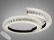Подвесная LED люстра Diasha черная 36Вт CCT