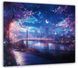 Картина на холсте МАKO " Город под покровом сакуры " 50x70 см MK10520_5070