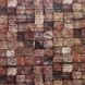 Панель стінова самоклеюча декоративна 3D панель бруси 700х770х5мм (028), Коричневий, Коричневий