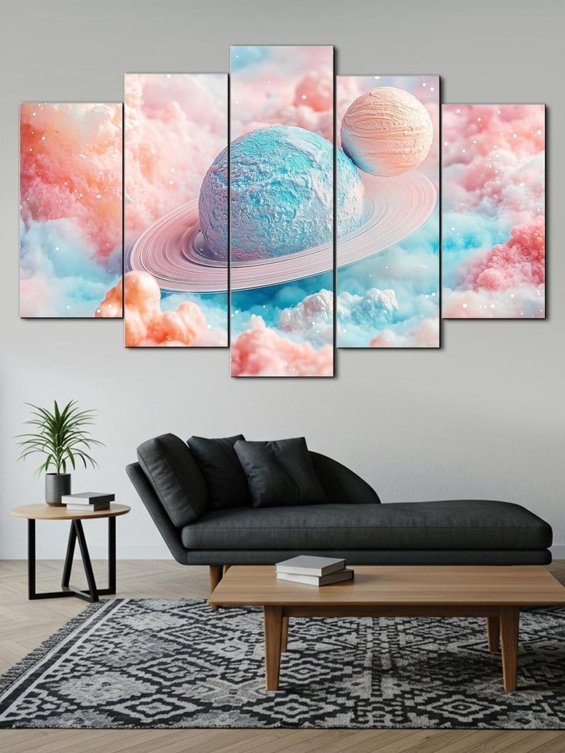 Модульна картина MAKO " Планети мрій " 80x125 см MK50570