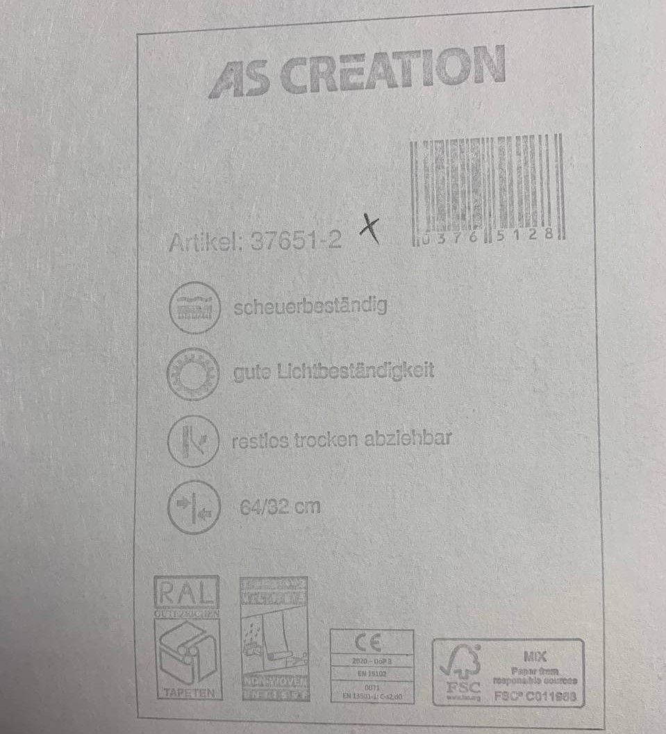 Обои виниловые на флизелиновой основе AS Creation History Of Art зелёный 0,53 х 10,05м (37651-2)