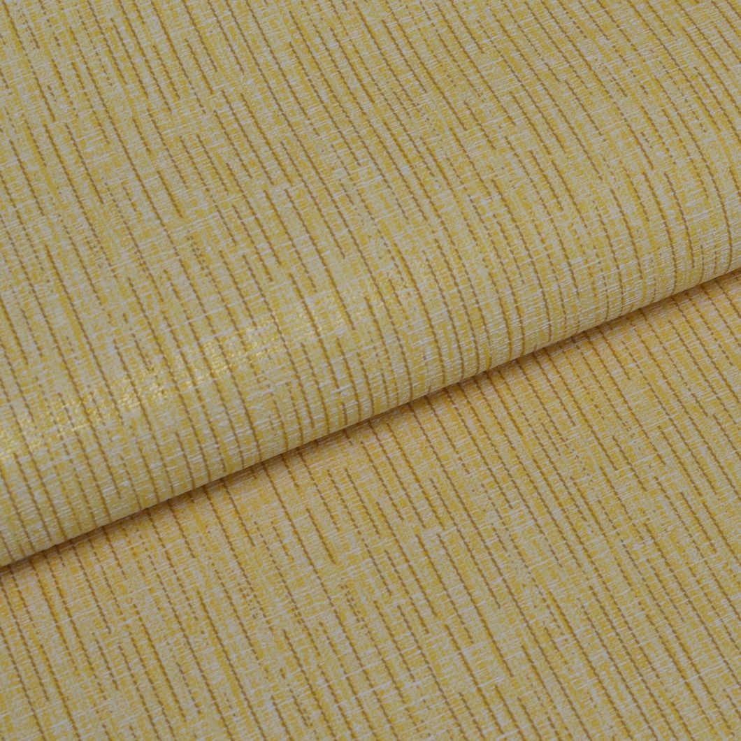 Обои виниловые на бумажной основе Славянские обои Comfort+ В40,4 Креп желтый 0,53 х 15м (5606-05)
