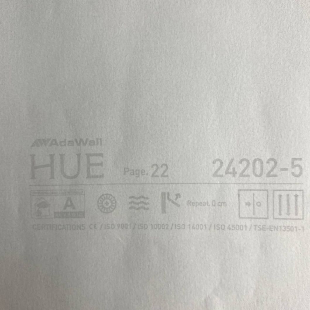 Шпалери вінілові на флізеліновій основі AdaWall Hue сірі 1,06 х 10,05м (24202-5)
