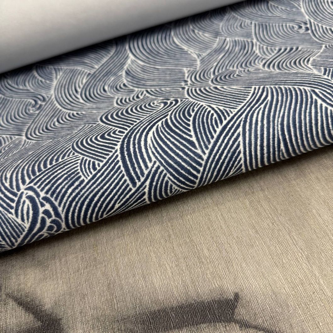 Шпалери вінілові на флізеліновій основі Rasch 527155 BARBARA Home Collection (0,53х10,05м), Сірий, Сірий