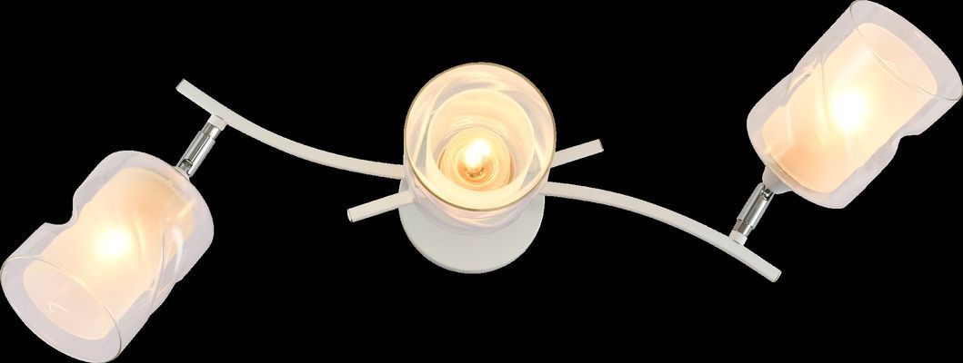Декоративная люстра INTEREES IS XA1439B/3 White+Chrome, Белый4