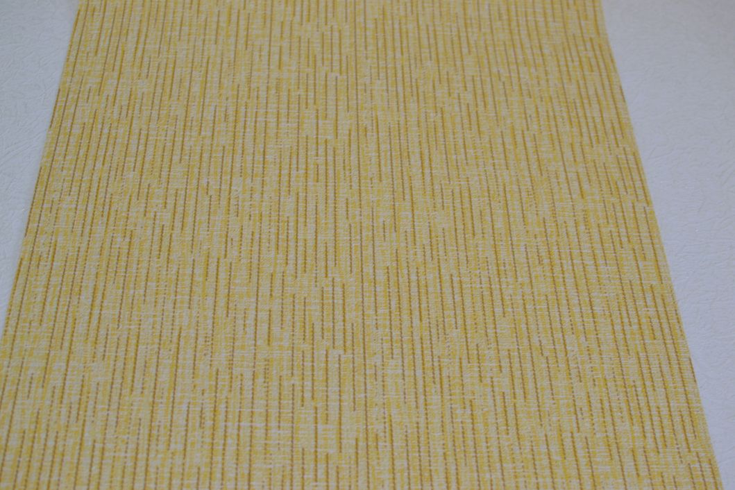 Шпалери вінілові на паперовій основі Слов'янські шпалери Comfort + В40,4 Креп жовтий 0,53 х 15м (5606-05)