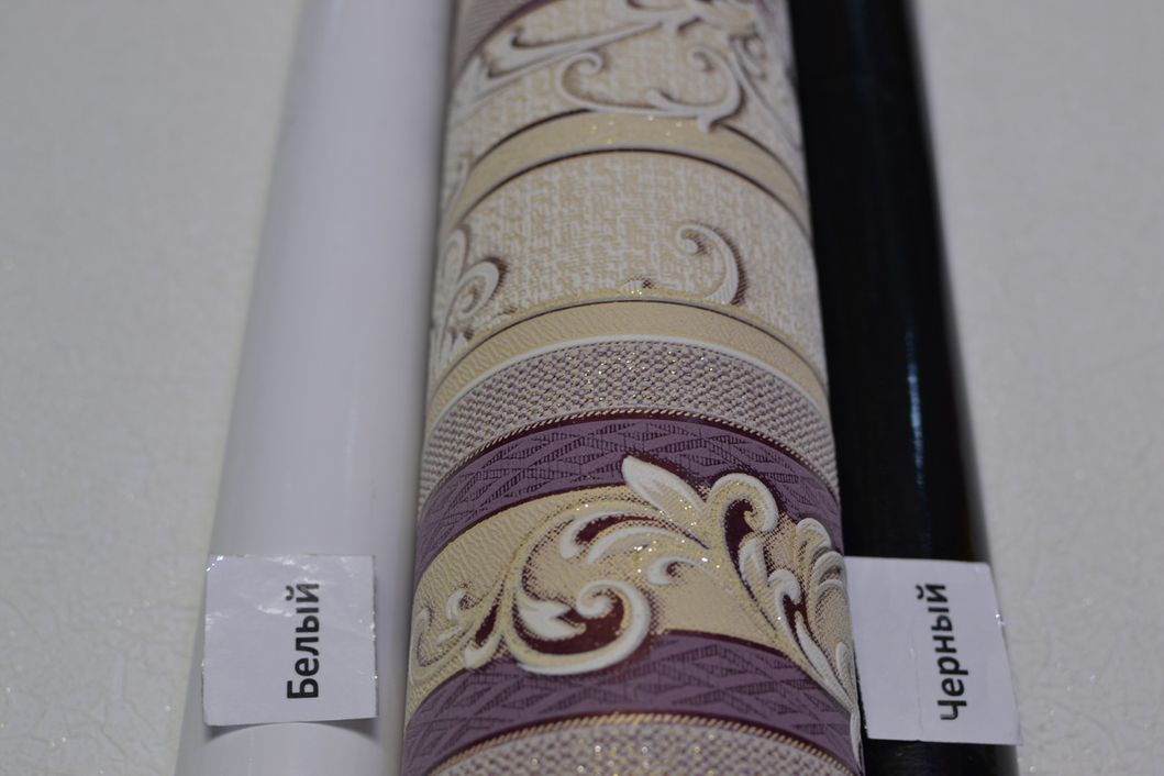 Шпалери вінілові на паперовій основі Слов'янські шпалери B58,4 Ліберті 2 фіолетовий 0,53 х 10,05м (M 336 - 05)