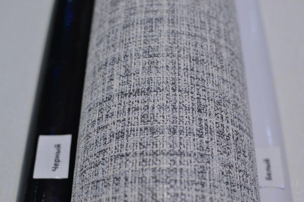 Шпалери вінілові на паперовій основі Слов'янські шпалери Comfort + B40,4 Креп сірий 0,53 х 15м (5606 - 10),