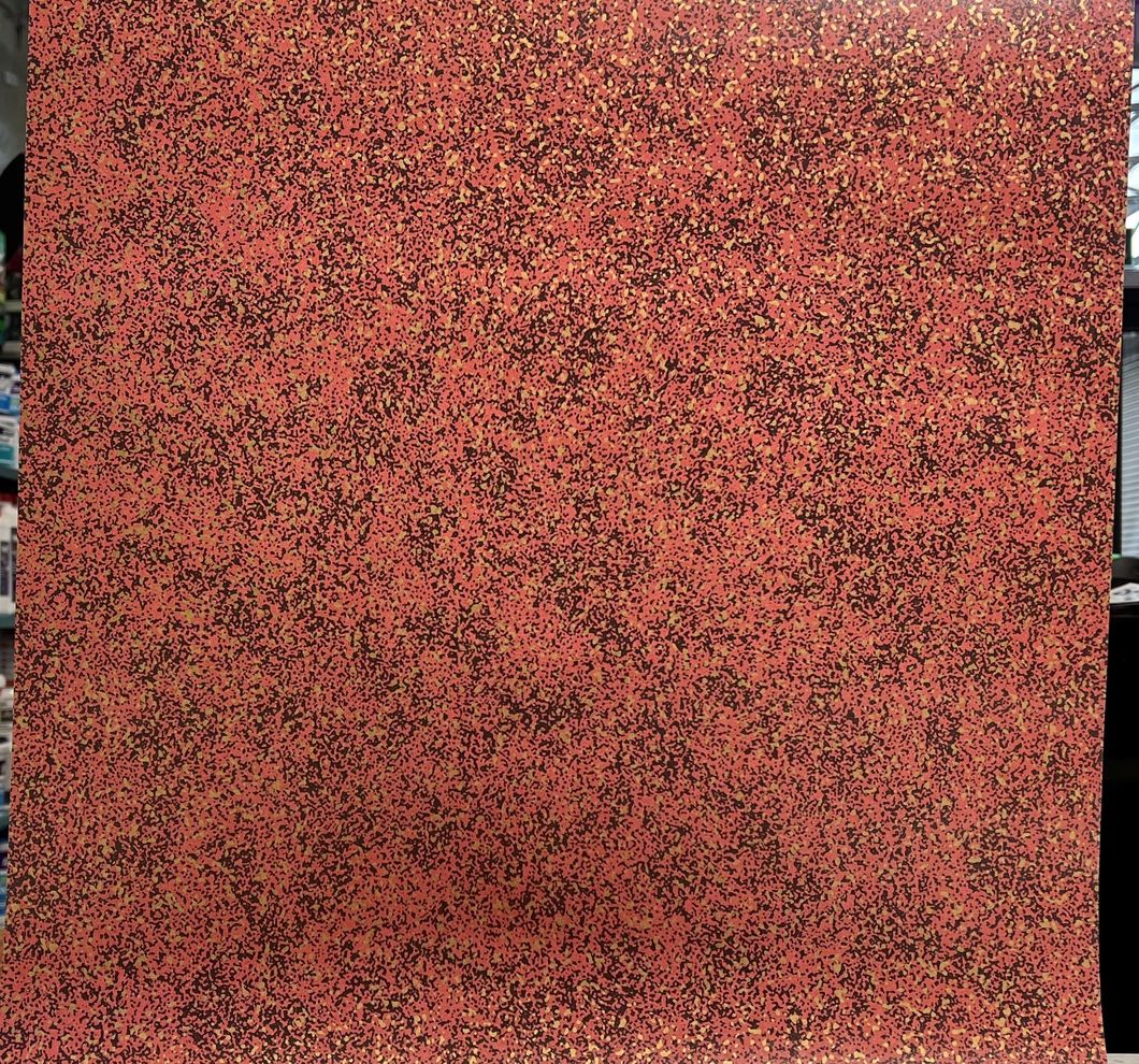 Обои влагостойкие на бумажной основе Континент Лира бордовый 0,53 х 10,05м (2195)