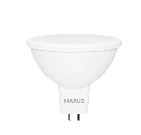 Лампа светодиодная LED MAXUS MR16 5W/GU5.3 4100K 220V (1-LED-712)