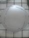 Настенный и потолочный светильник "Таблетка" 1 лампа белый диаметр 22 см, Белый, Белый