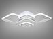 Потолочная LED люстра с димером и цветной подсветкой 80W