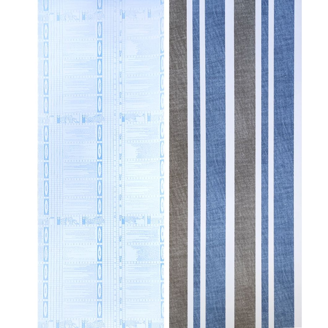 Самоклеющаяся декоративная сапфировая 0,45Х10М (KN-X0052-4), Синий, Синий